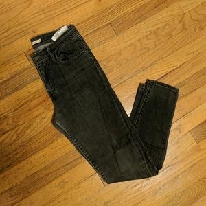 Levi's grey jeans 721 high rise skinny